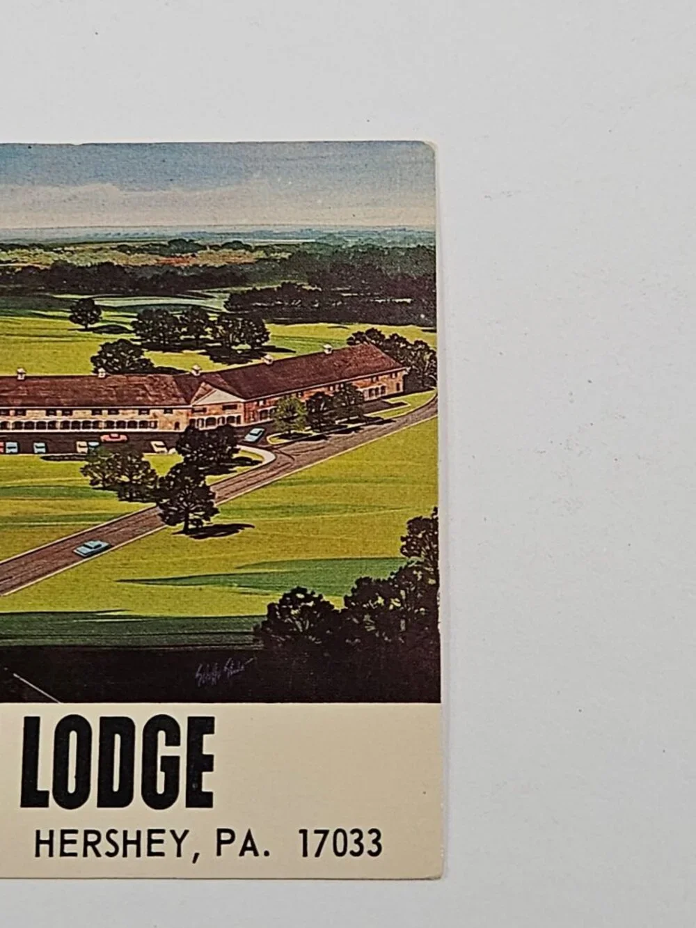 Hershey Motor Lodge Chocolate Town U.S.A. Hershey PA Postcard